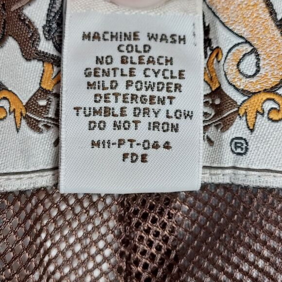 Herter’s Hunting Pants Men’s Large Regular Camo Realtree Nylon Mesh Lined - Picture 9 of 11